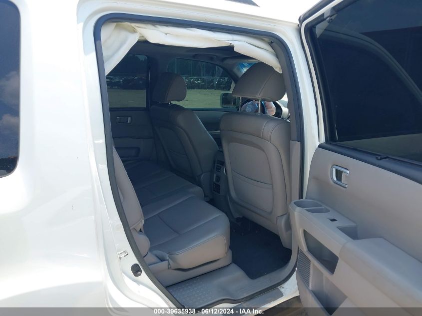 2013 Honda Pilot Touring VIN: 5FNYF3H91DB008542 Lot: 39635938