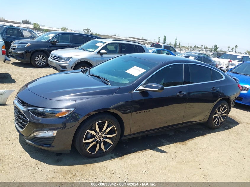 2022 Chevrolet Malibu Fwd Rs VIN: 1G1ZG5ST0NF199443 Lot: 39635942