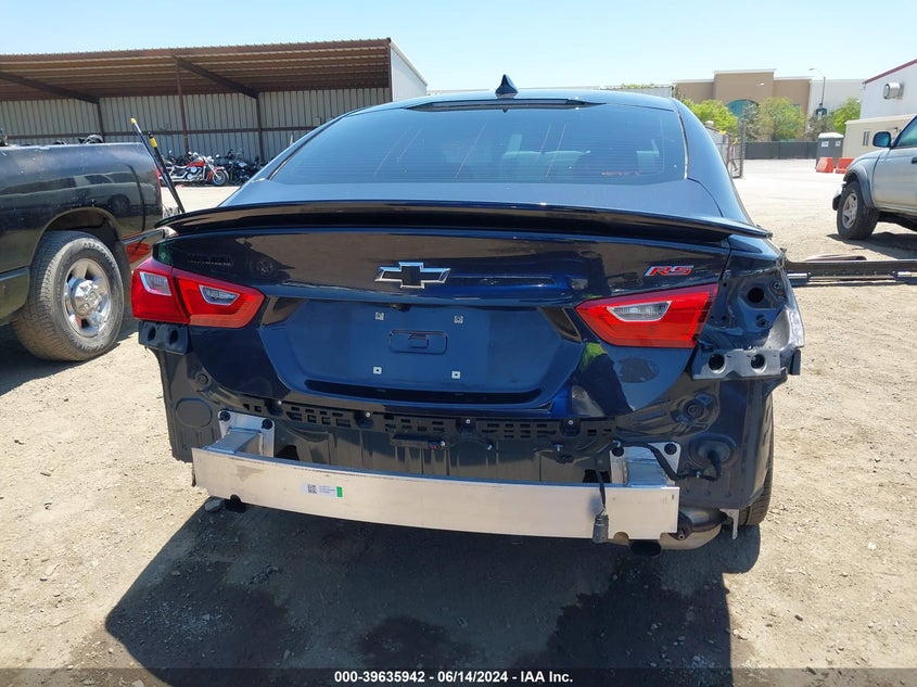 2022 Chevrolet Malibu Fwd Rs VIN: 1G1ZG5ST0NF199443 Lot: 39635942