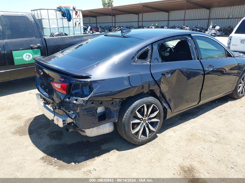 2022 Chevrolet Malibu Fwd Rs VIN: 1G1ZG5ST0NF199443 Lot: 39635942