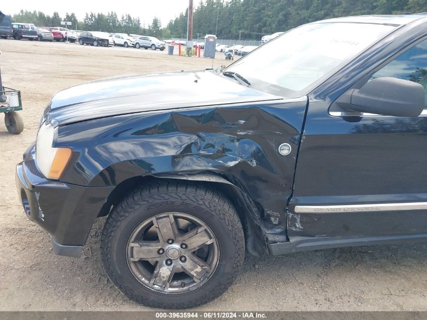 2006 Jeep Grand Cherokee Limited VIN: 1J4HR58N36C184535 Lot: 39635944