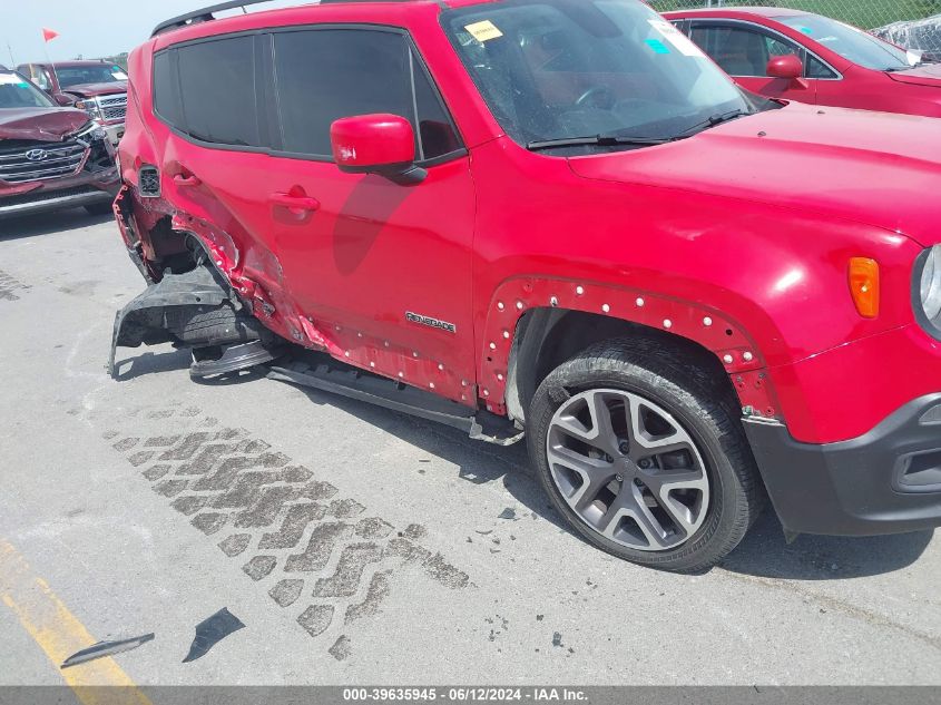 2015 Jeep Renegade Latitude VIN: ZACCJBBT4FPB32825 Lot: 39635945