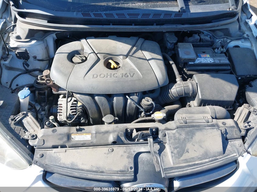 2012 Hyundai Elantra Limited VIN: 5NPDH4AE3CH142247 Lot: 39635979