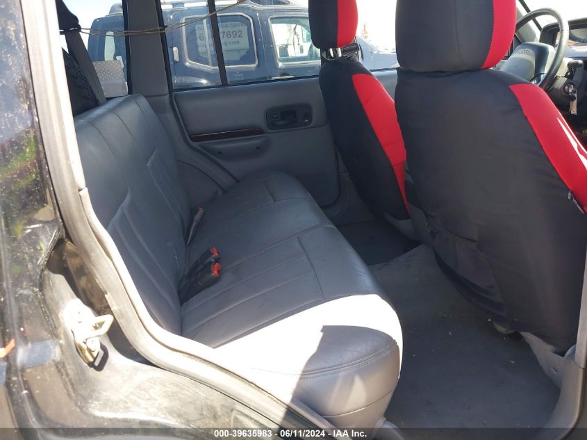 1998 Jeep Cherokee Classic/Limited/Sport VIN: 1J4FJ68S0WL157870 Lot: 39635983