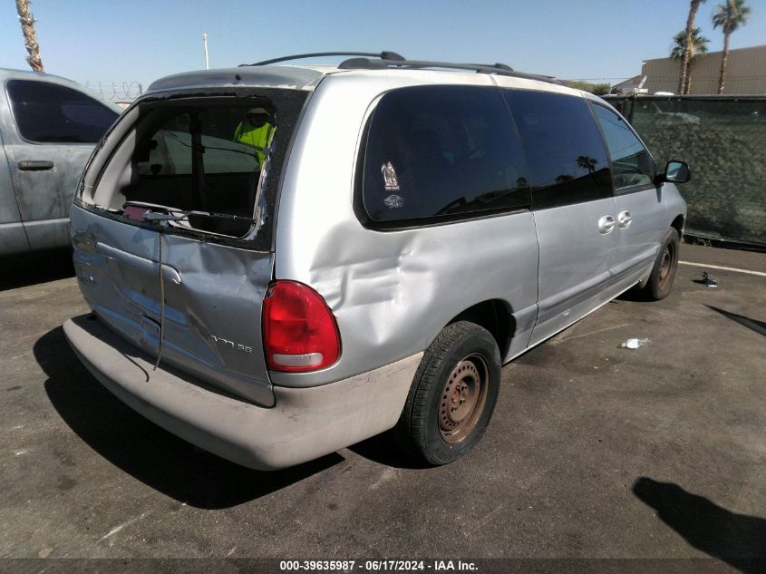 2000 Dodge Grand Caravan Se VIN: 1B4GP44R5YB640292 Lot: 39635987