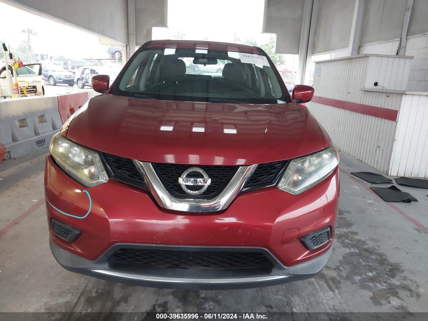 2016 Nissan Rogue S/Sl/Sv VIN: 5N1AT2MV0GC776694 Lot: 39635996