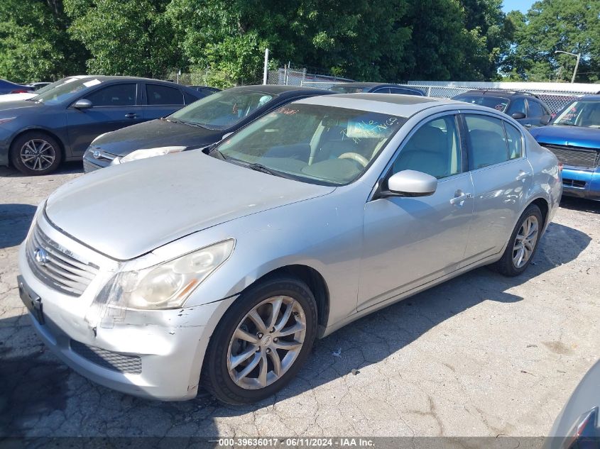 JNKCV61F49M051431 | 2009 INFINITI G37X