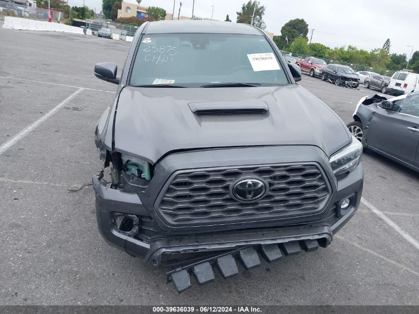 2022 Toyota Tacoma Trd Sport VIN: 3TYRZ5CNXNT021383 Lot: 39636039