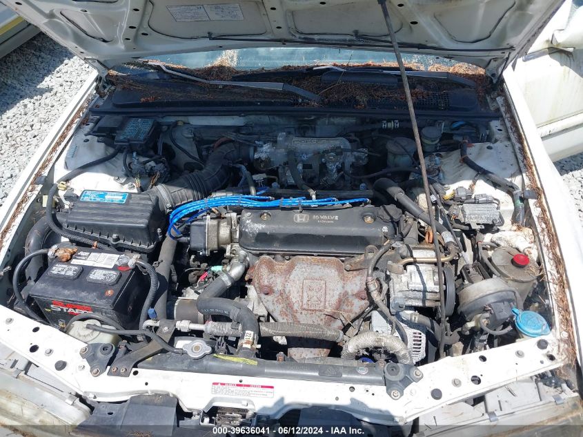 1992 Honda Accord Lx VIN: 1HGCB9755NA012791 Lot: 39636041