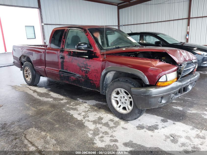 2002 Dodge Dakota Sxt VIN: 1B7GL12X92S693633 Lot: 39636046