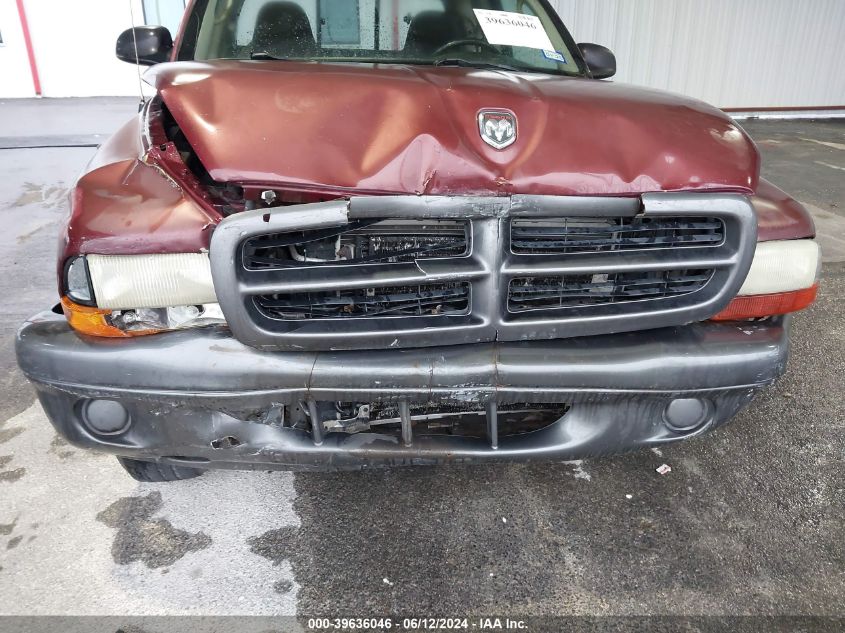 2002 Dodge Dakota Sxt VIN: 1B7GL12X92S693633 Lot: 39636046