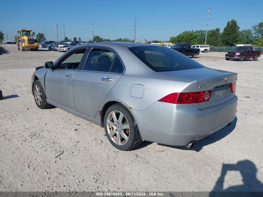 2004 Acura Tsx VIN: JH4CL96834C038489 Lot: 39636053