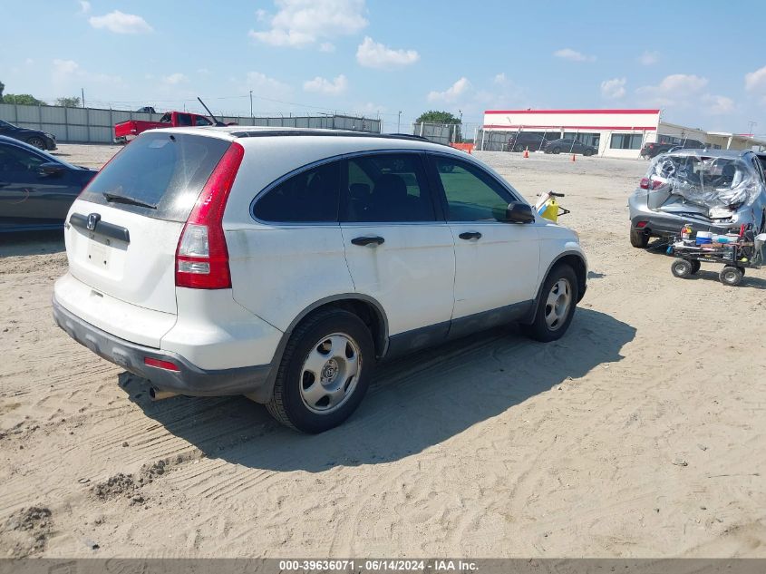 2007 Honda Cr-V Lx VIN: JHLRE38357C023987 Lot: 39636071