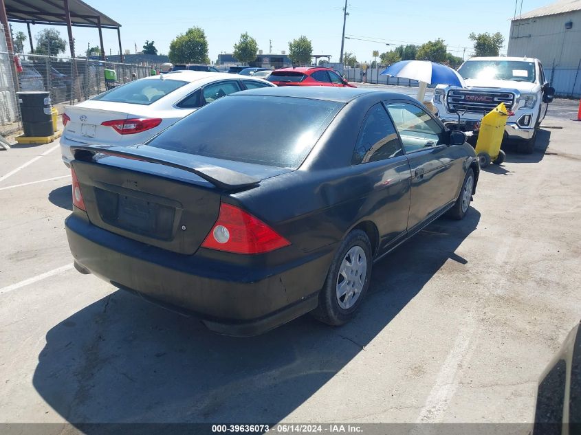 2004 Honda Civic Vp VIN: 1HGEM22124L047791 Lot: 39636073