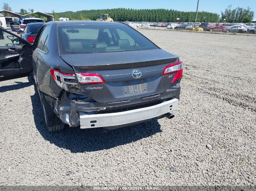 2014 Toyota Camry Se VIN: 4T1BF1FK2EU841870 Lot: 39636078