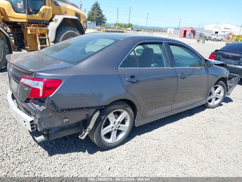 2014 Toyota Camry Se VIN: 4T1BF1FK2EU841870 Lot: 39636078