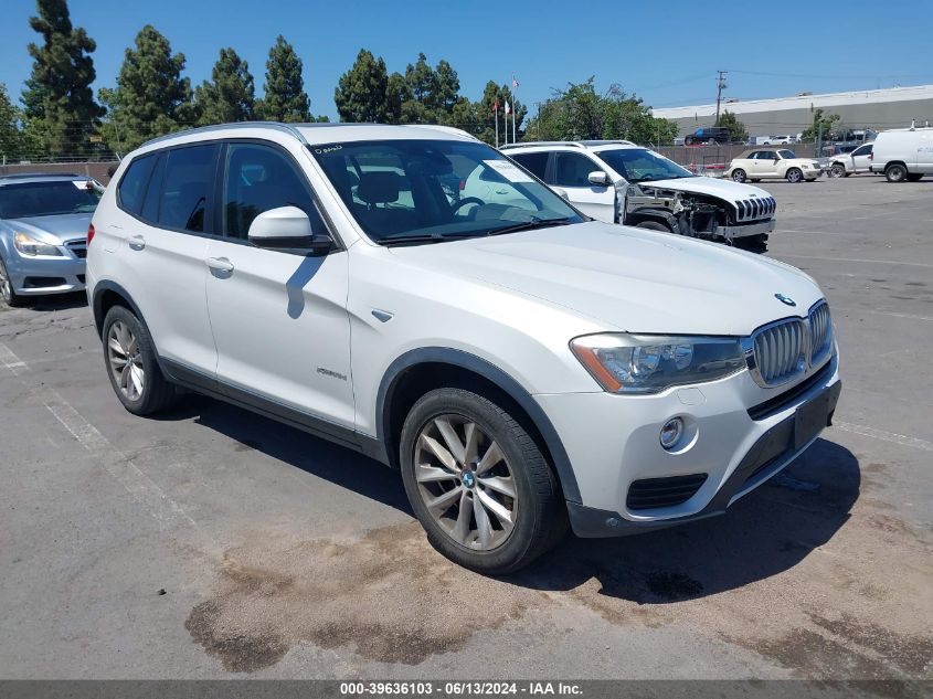 2016 BMW X3 xDrive28D VIN: 5UXWY3C52G0N87631 Lot: 39636103