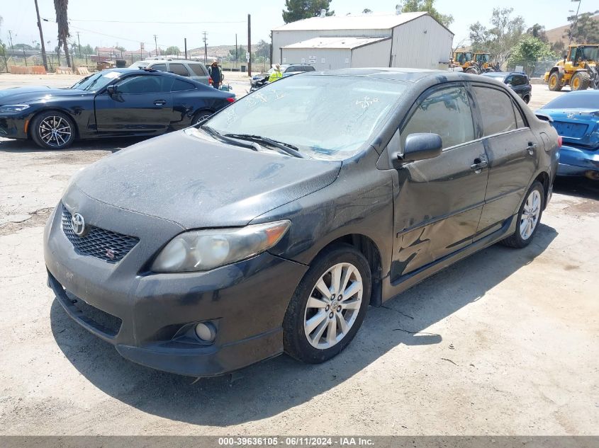 2010 Toyota Corolla S VIN: 2T1BU4EE2AC427079 Lot: 39636105