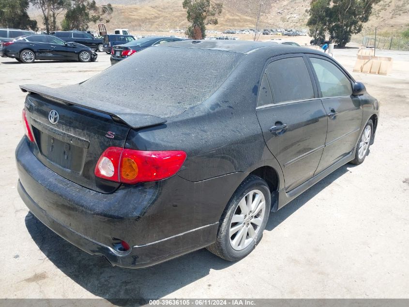 2010 Toyota Corolla S VIN: 2T1BU4EE2AC427079 Lot: 39636105