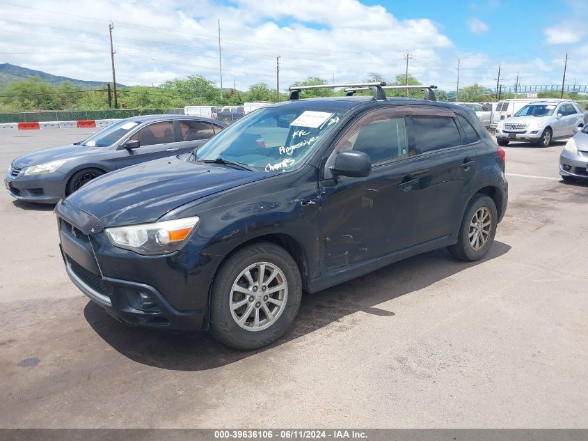 2011 Mitsubishi Outlander Sport Es VIN: JA4AP3AU0BZ015805 Lot: 39636106