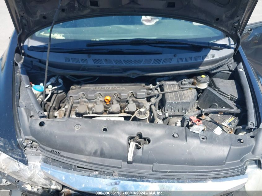 2010 Honda Civic Lx VIN: 19XFA1F56AE018012 Lot: 39636115