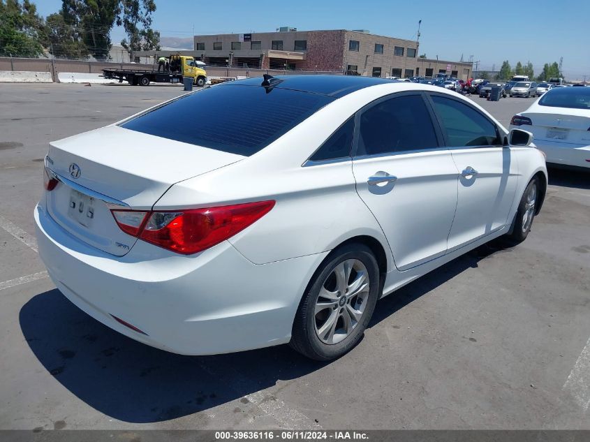 2012 Hyundai Sonata Limited VIN: 5NPEC4AC3CH454764 Lot: 39636116