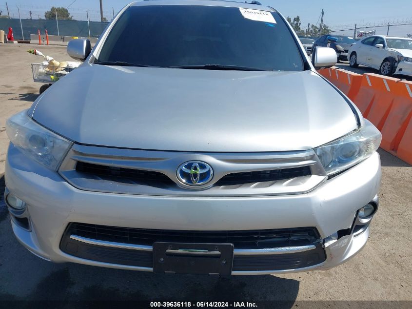 2011 Toyota Highlander Hybrid Limited V6 VIN: JTEDC3EH3B2003339 Lot: 39636118