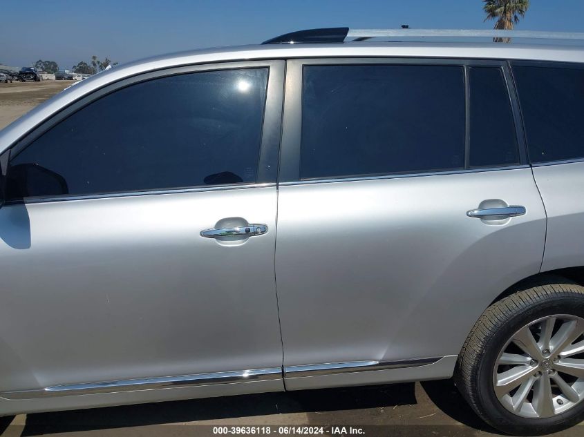 2011 Toyota Highlander Hybrid Limited V6 VIN: JTEDC3EH3B2003339 Lot: 39636118