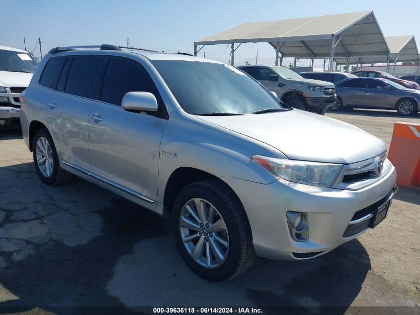 2011 Toyota Highlander Hybrid Limited V6 VIN: JTEDC3EH3B2003339 Lot: 39636118