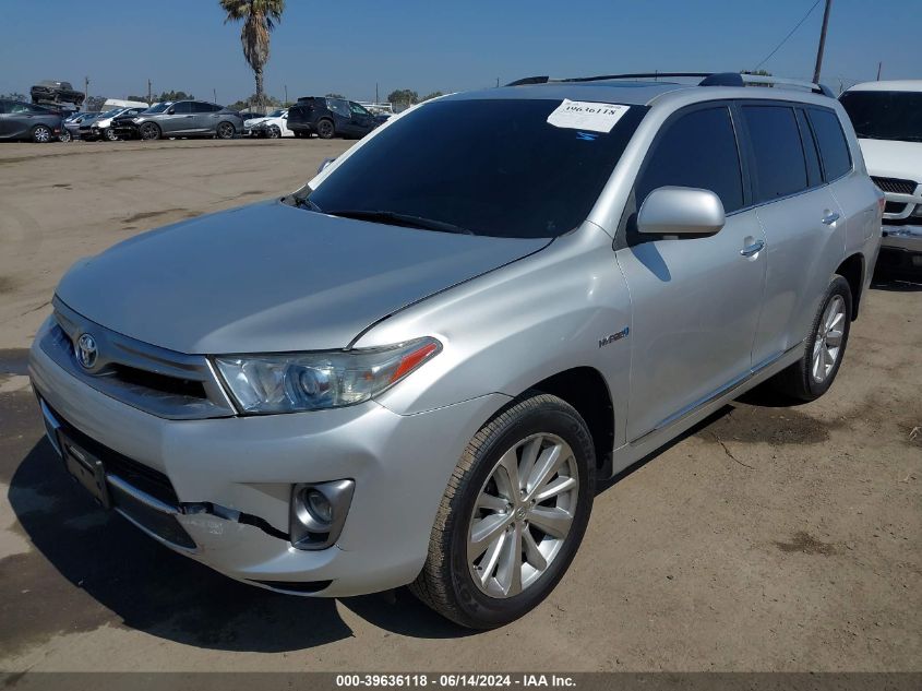 2011 Toyota Highlander Hybrid Limited V6 VIN: JTEDC3EH3B2003339 Lot: 39636118