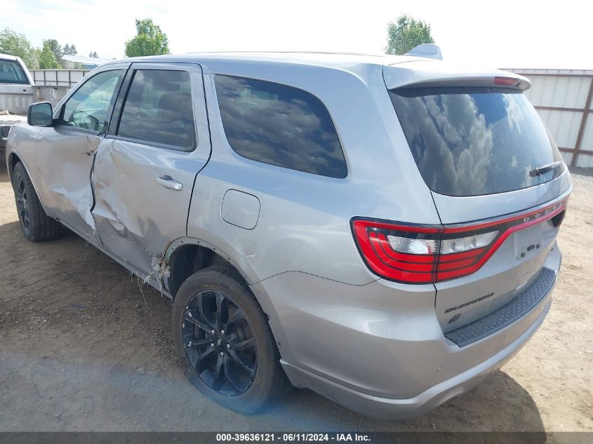 2020 Dodge Durango Gt Awd VIN: 1C4RDJDG5LC330275 Lot: 39636121