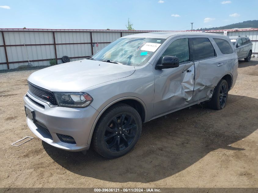 2020 Dodge Durango Gt Awd VIN: 1C4RDJDG5LC330275 Lot: 39636121