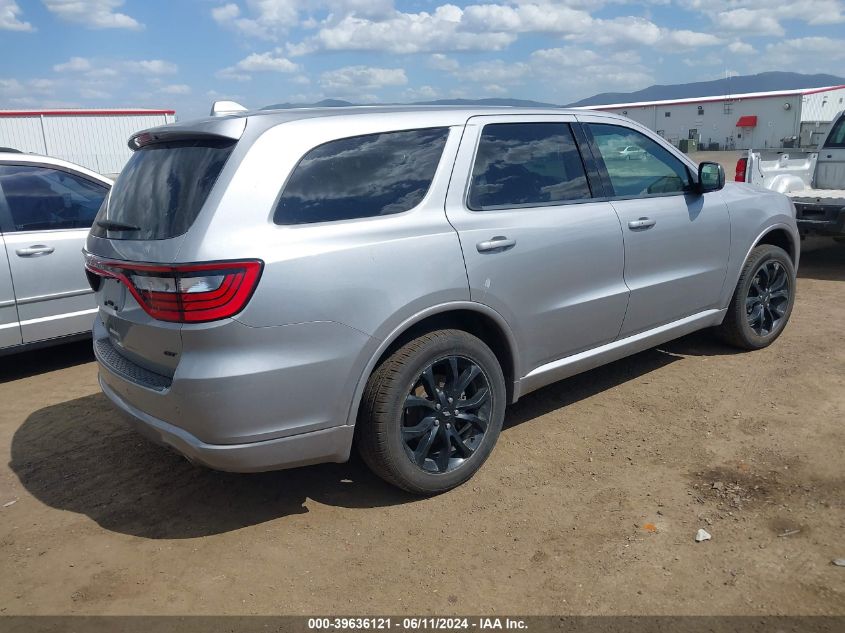 2020 Dodge Durango Gt Awd VIN: 1C4RDJDG5LC330275 Lot: 39636121