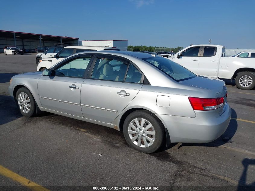 2007 Hyundai Sonata Gls VIN: 5NPET46C37H245443 Lot: 39636132