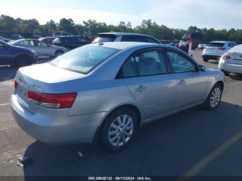 2007 Hyundai Sonata Gls VIN: 5NPET46C37H245443 Lot: 39636132