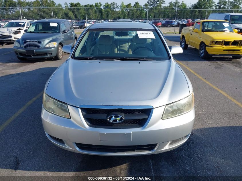 2007 Hyundai Sonata Gls VIN: 5NPET46C37H245443 Lot: 39636132