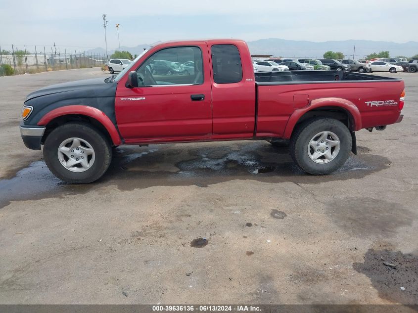 2004 Toyota Tacoma Prerunner V6 VIN: 5TESN92N74Z340159 Lot: 39636136