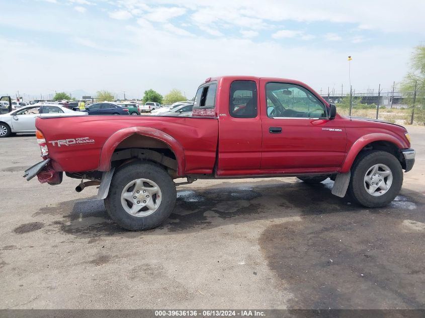 2004 Toyota Tacoma Prerunner V6 VIN: 5TESN92N74Z340159 Lot: 39636136