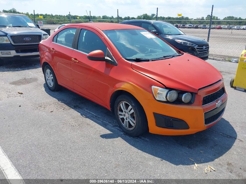 2013 Chevrolet Sonic Lt Auto VIN: 1G1JC5SHXD4150538 Lot: 39636140