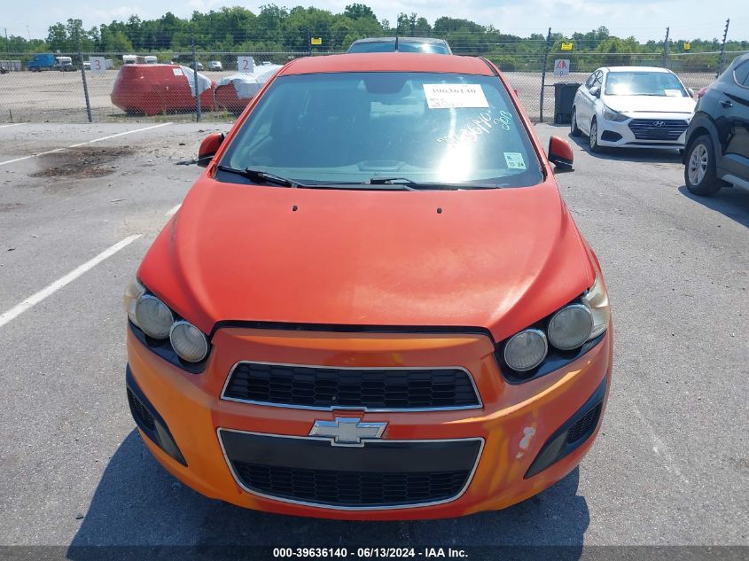 2013 Chevrolet Sonic Lt Auto VIN: 1G1JC5SHXD4150538 Lot: 39636140