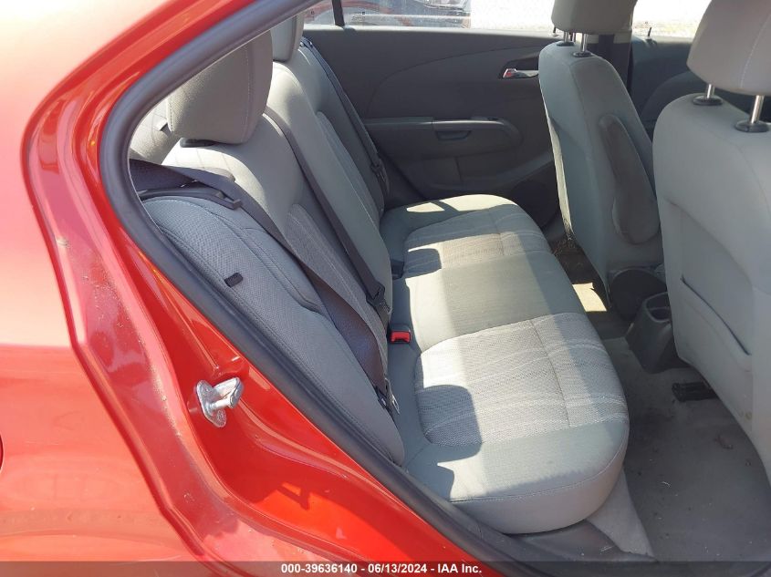 2013 Chevrolet Sonic Lt Auto VIN: 1G1JC5SHXD4150538 Lot: 39636140