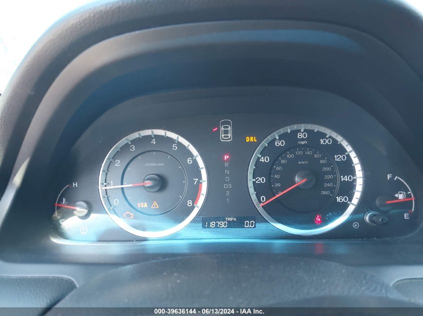 2010 Honda Accord 2.4 Ex-L VIN: 1HGCP2F84AA020542 Lot: 39636144