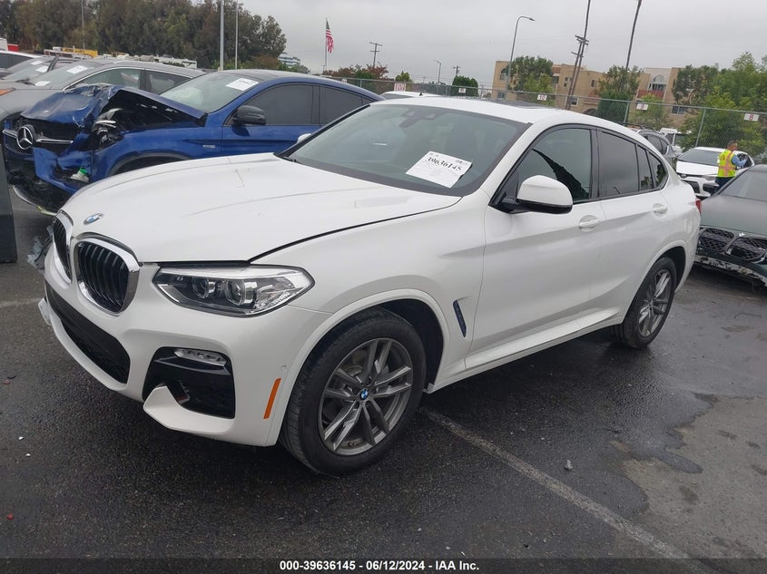 2019 BMW X4 xDrive30I VIN: 5UXUJ3C53KLG56302 Lot: 39636145