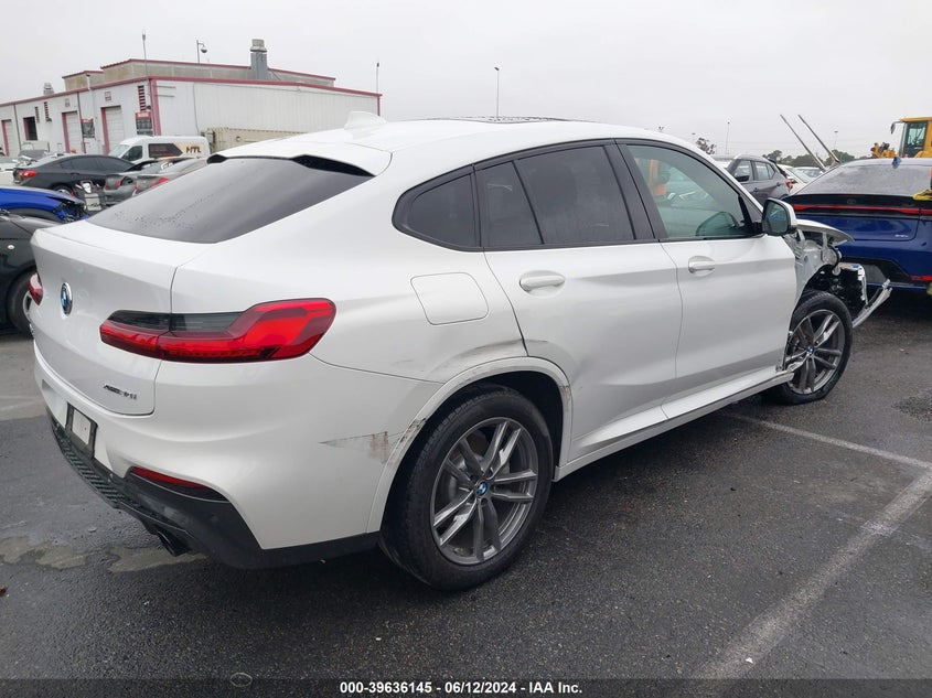 2019 BMW X4 xDrive30I VIN: 5UXUJ3C53KLG56302 Lot: 39636145