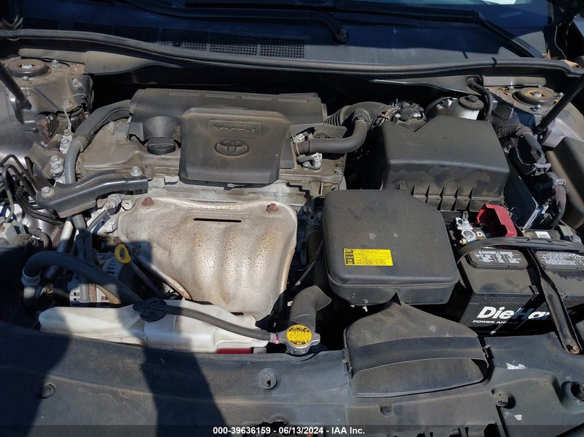 2012 Toyota Camry Se VIN: 2HGFG12638H518433 Lot: 39636159