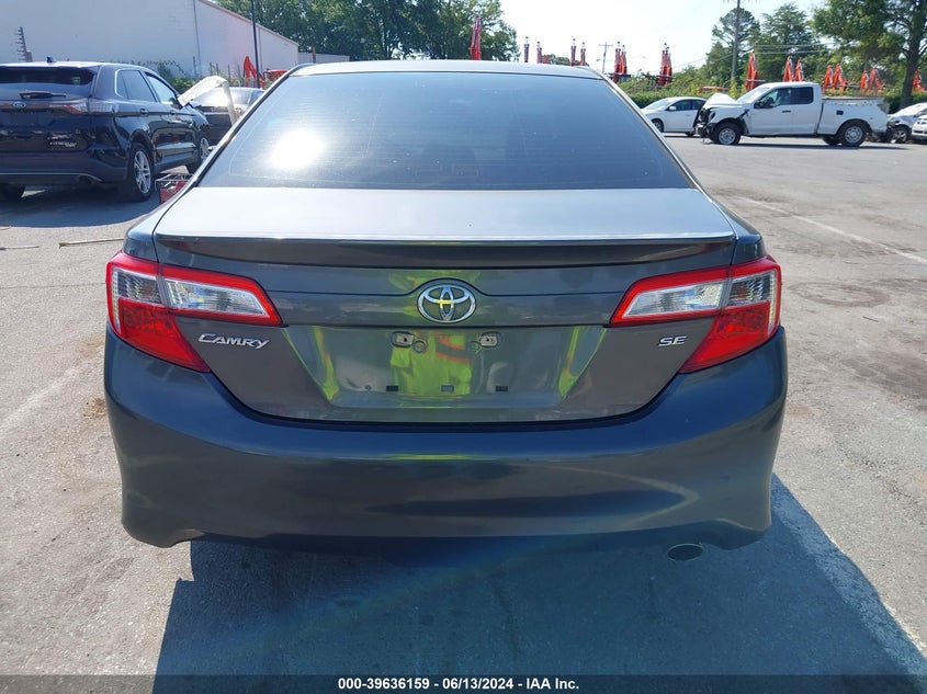 2012 Toyota Camry Se VIN: 2HGFG12638H518433 Lot: 39636159