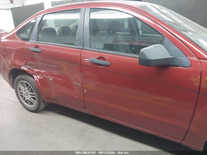 2011 Ford Focus Se VIN: 1FAHP3FN9BW135244 Lot: 39636161