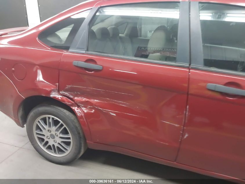 2011 Ford Focus Se VIN: 1FAHP3FN9BW135244 Lot: 39636161