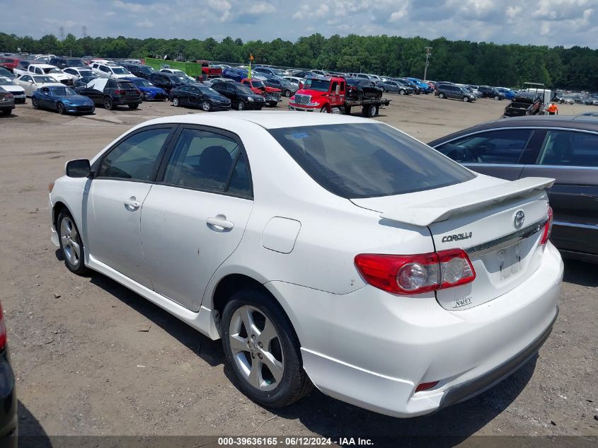 2011 Toyota Corolla S VIN: 2T1BU4EE3BC654900 Lot: 39636165