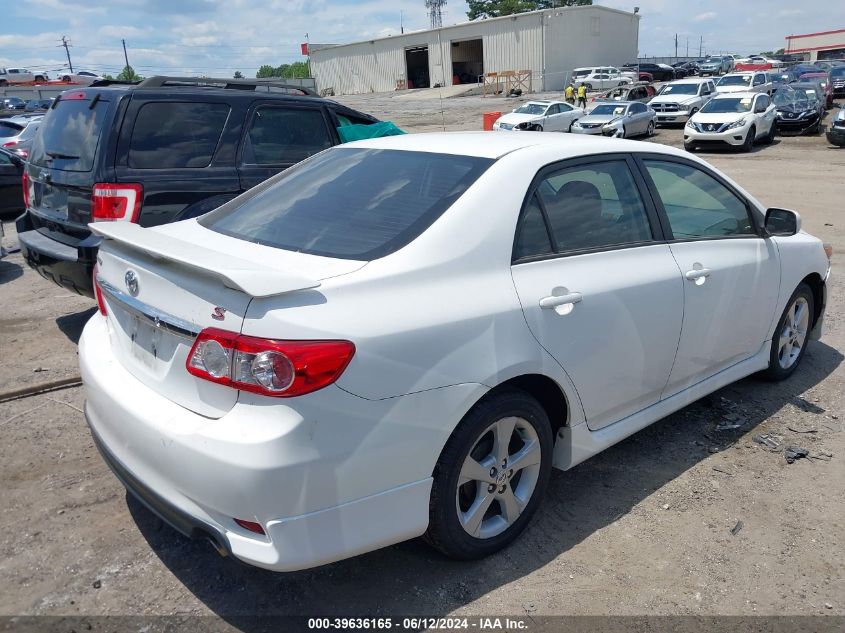 2011 Toyota Corolla S VIN: 2T1BU4EE3BC654900 Lot: 39636165